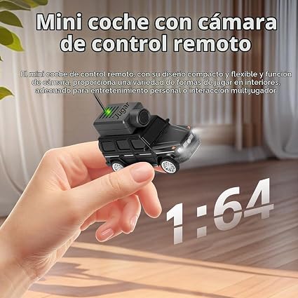 Mini Auto RC con Cámara HD en Tiempo Real